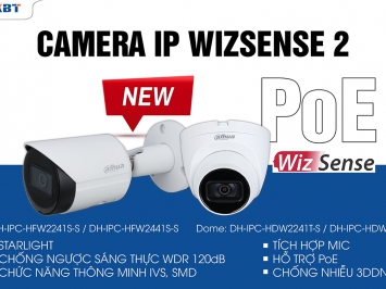 [DÒNG SẢN PHẨM SMB MỚI] Camera IP WizSense 2 Dual Light AI và IP WizSense 2