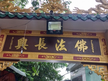 Thi công camera tại chùa ở Tây Ninh