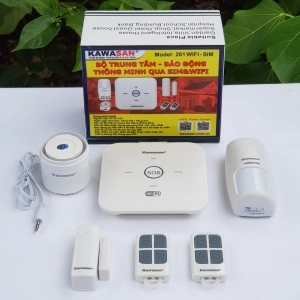 THIẾT BỊ CHỐNG TRỘM BÁO QUA ĐIỆN THOẠI 261 WIFI & SIM